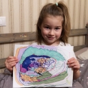 Ника Лебедева (4 года) и её творчество